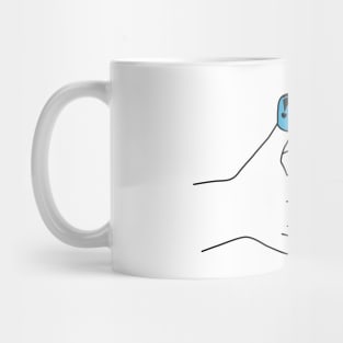 Thumb wrestling Mug